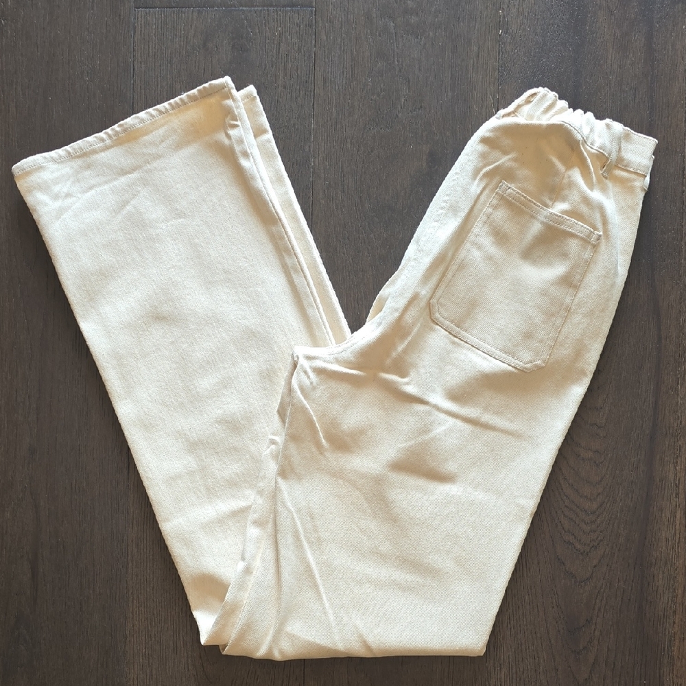 Thakoon Ecru Wide Leg Pant
